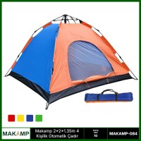 Makamp 4 kişilik otomatik kurulumlu çadır