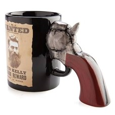Ned Kelly Aranıyor Silah Tasarımlı Kupa Bardak