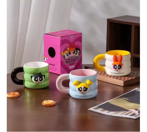 Powerpuff Girls Mıknatıslı Kupa Bardak