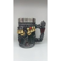 Büyük Boy Game Over Çelik Kupa Kod 8263