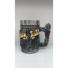 Büyük Boy Game Over Çelik Kupa Kod 8263