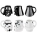 toptan-Star Wars Darth Vader Head 3D Seramik Mug Kupa Bardak