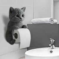 Kedi Tasarımlı Tuvalet Kağıtlığı