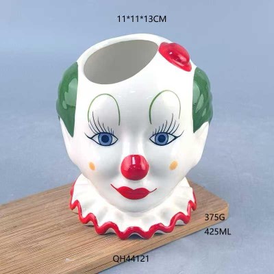 Palyaço Seramik Kupa Bardak