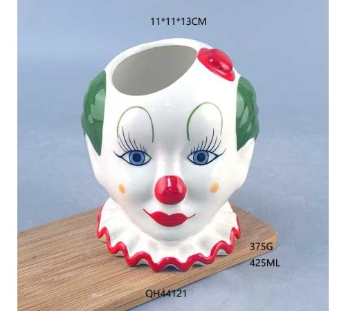 Palyaço Seramik Kupa Bardak
