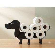 Dekoratif Sosis Köpek Peçete ve Tuvalet Kağıtlığı