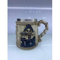 İskelet Game Over Çelik Kupa Kod 6912