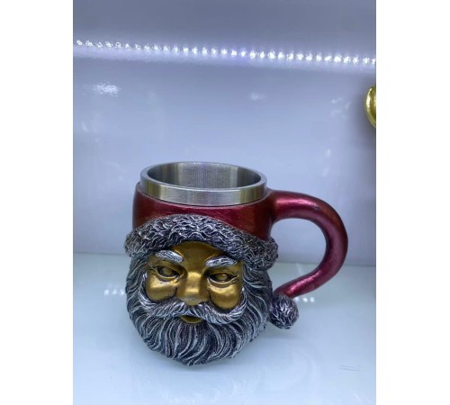 XQ3 Noel Baba Çelik Kupa Bardak